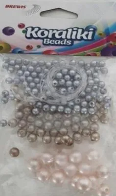 Produktbild von Koraliki do nawlekania 3 kolory 12g