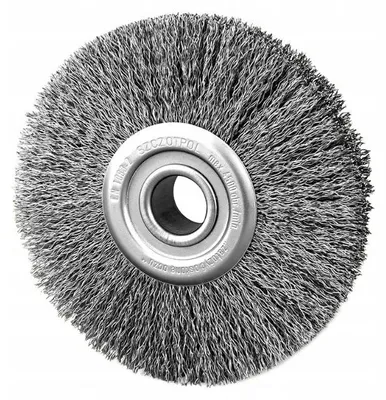 Produktbild von Szczotpol Stahl-Scheibenbürste Ø 140 mm mit 22 mm Bohrung