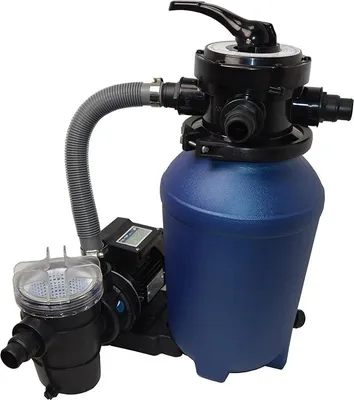 Produktbild von Sandfilteranlage Pool Filter Sandfilter mit Pumpe 8 m? und Vorfilter Splash 250