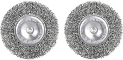 Image de SKIL Jeu de brosses en acier 2 pièces, pour nettoyeur de joints Weedbuster Brosse à joints