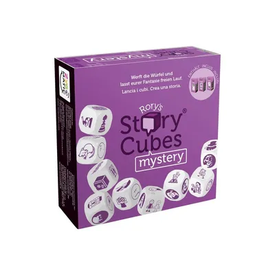 Zdjęcie produktu dla Asmodee Rory's Story Cubes Mystery, Kostka (6 stron), Dorosły/dziecko, Każda płeć, 6 lat(a), 20 min, Rory's Story Cubes
