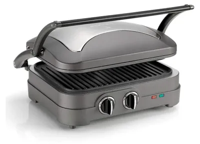 Produktbild von Cuisinart GR47E, Grau, Edelstahl, Edelstahl, 1600 W