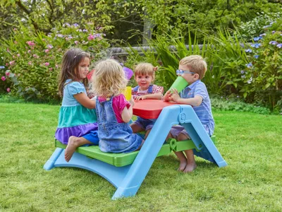 Imagen del producto de Mesa plegable para picnic infantil - 103 x 86 x 49 cm - RAPHAELLE