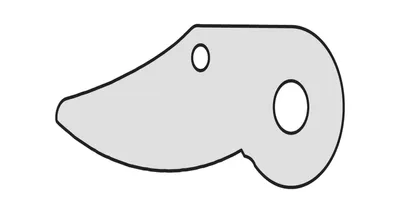 Produktbild von FELCO 160S/3 Ersatz-Klinge Essentiel