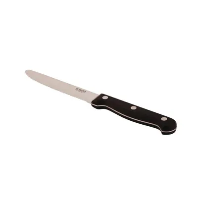 Produktbild von Olympia Steakmesser mit runder Spitze schwarz (12 Stück)