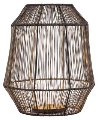 Imagen del producto de Ptmd Linterna Justy M Negro/dorado 32 Cm