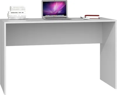 Produktbild von Schreibtisch, Weiß, 120 x 76 x 50 cm, 120 x 76 x 50 cm