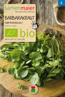 Produktbild von Barbarakraut - Winterkresse - Saatgut für zirka 150 Pflanzen