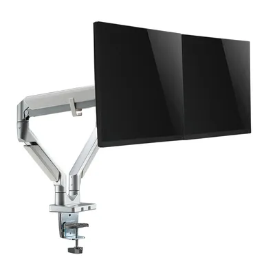 Obrázek produktu pro Montážní sada LogiLink - pro 2 LCD displeje / zakřivené LCD displeje (nastavitelné rameno)