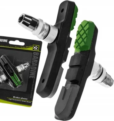 Productafbeelding van BARADINE V-remblokken, model 960V, kleur groen, 72mm