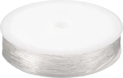Produktbild von Nylonfaden elastisch rund Ø0,8 mm Weiß One Size Diademita