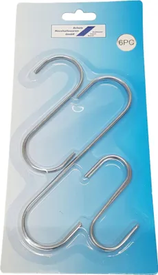 Produktbild von Edelstahl Haken Set 6 er