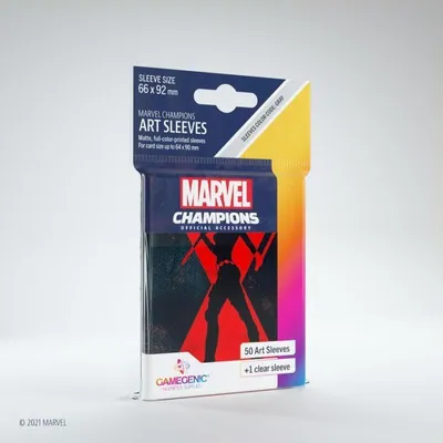 Immagine prodotto di Marvel Champions Art maniche Vedova Nera per carte, 50 pezzi