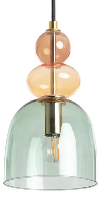 Produktbild von Pendelleuchte Metall und Glas Baudelaire Grün
