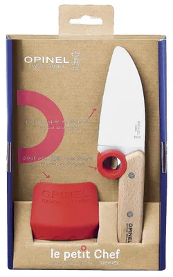 Produktbild von Opinel LE PETIT CHEF Kinder Küchen-Set 2 teilig - Rot