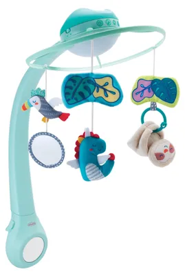 Produktbild von Infantino Traumfreunde 3-in-1 Musikalisches Projektor-Mobile
