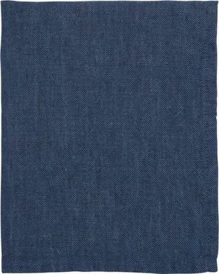 Produktbild von Greengate Leinen Serviette marineblau 40x40cm