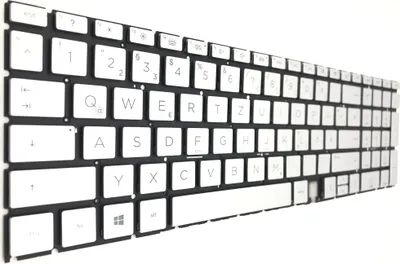 Zdjęcie produktu dla GERMAN - Klawiatura Keyboard Silver kompatybilna z HP Envy x360 15-fh0