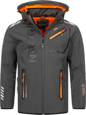 Imagen del producto de Chaqueta de otoño-invierno, chaqueta softshell, chaqueta impermeable para actividades al aire libre, chaqueta de entretiempo