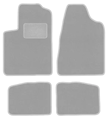 Productafbeelding van Velours automatten voor Chrysler Sebring II 2003-2007 (sedan) – 4-delig, grijs, op maat – Wielganizator OSLO