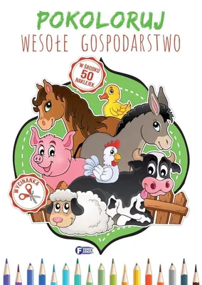 Produktbild von Pokoloruj wesole gospodarstwo