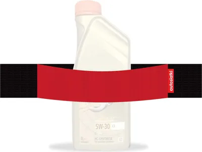 Obrázek produktu pro TrunkExpert, pásky na suchý zip do auta, červené, 30x5x0,3 cm