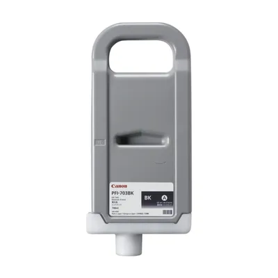 Produktbild von Canon PFI-703BK, Schwarz, Tinte auf Pigmentbasis, 1 Stück(e)
