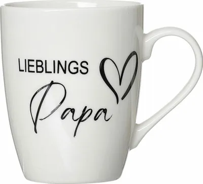 Produktbild von Ritzenhoff & Breker Papa Kaffeebecher, Kaffeetasse, Tasse, Becher, Porzellan, 310 ml, 413656
