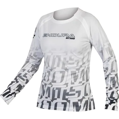 Produktbild von Endura MT500 Print Tee LTD E6219 Damen lang schwarz größe L E6219BK/5