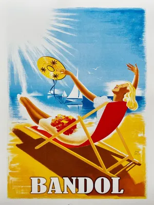 Immagine prodotto di BANDOL - Sdraio - 30x40 cm Poster