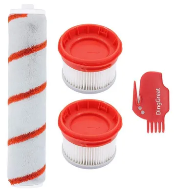 Image de Kit de pièces de rechange comprenant un filtre HEPA et une brosse rotative pour les aspirateurs sans fil Xiaomi Dreame V11, V10, V9 et V9B