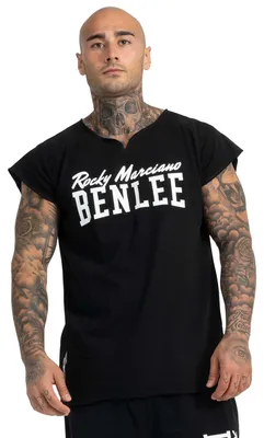 Image de Benlee Hommes EDWARDS Regular Fit Motif Print Fitness T-Shirt BL-195005 Noir M