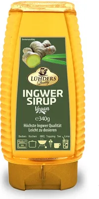Produktbild von Ingwersirup vegan