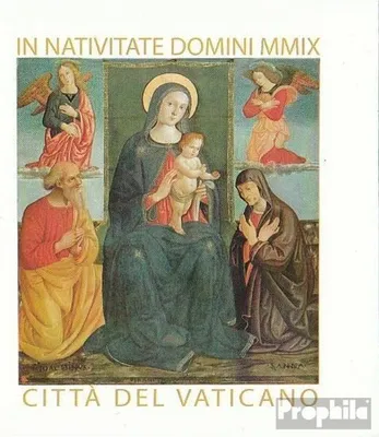 Produktbild von Briefmarken Vatikanstadt 2009 Mi MH0-17 (kompl.Ausg.) postfrisch Weihnachten Gemälde