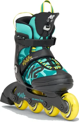 Produktbild von K2 Inline Skates Marlee Pro Kinder Inlineskates green yellow 30H0500 : 29 - 34 Größe - Schuhe: 29 - 34