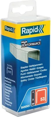 Obrázek produktu pro Rapid sponky č. 53, 8 mm, 5000 kusů