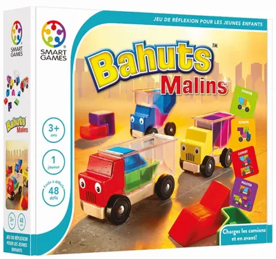 Zdjęcie produktu dla SmartGames Bahuts Malins, 3 lat(a), Drewno, Wielobarwny