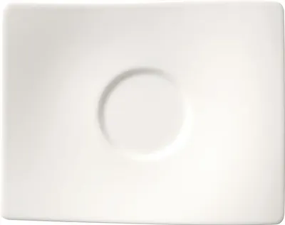 Immagine prodotto di Villeroy & Boch Vorteilset 6 Stück NewWave Kaffee-/Teeuntertasse Premium Porcelain weiß 1025251311