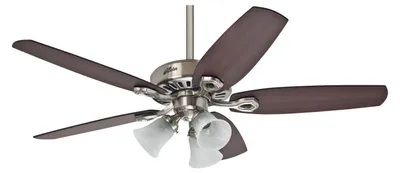 Obrázok produktu pre Hunter Builder Plus stropný ventilátor 132 cm, brúsený nikel
