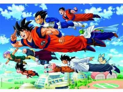 Image de Puzzle Dragon Ball Z 1000 pièces pour fans et collectionneurs