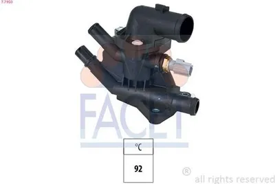 Produktbild von FACET Thermostat Kühlmittel 92°C für FORD Fiesta Mk6 Schrägheck (JA8, JR8) FOCUS III Turnier Mondeo V Kombi (CF) FOCUS III