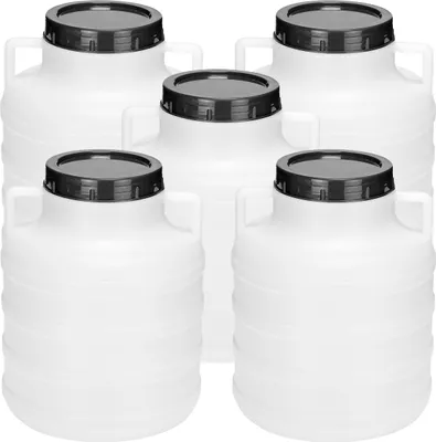 Produktbild von Set 5 Liter Futtertonne BPA-frei Universalfass Fass Regentonne GD-0125