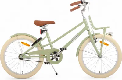 Produktbild von AMIGO Kinderfahrräder Mädchen Urban Aluminium Frame 20 Zoll Mädchen Rücktrittbremse Grün
