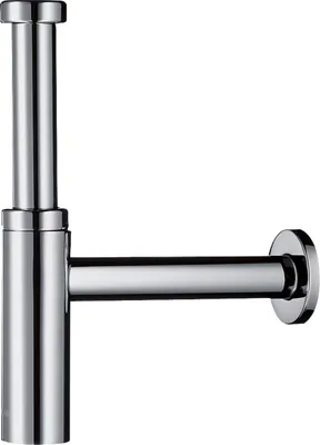 Designsifon Flowstar S, Chrom, 1 1/4 Zoll, Wandmontage