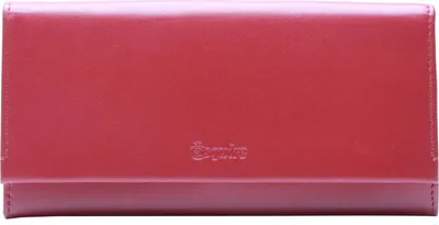 Image de Esquire porte-monnaie New Silk Wallet Red rouge foncé
