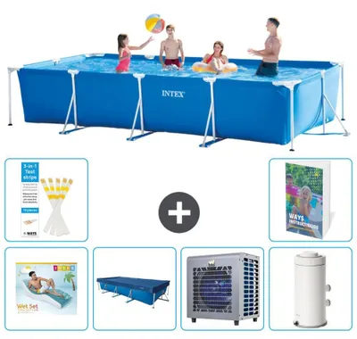 Produktbild von Rechteckiger Frame Pool - 450x220x84 cm - 5-teilig S33