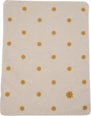 Produktbild von David Fussenegger Babydecke Juwel mit Stick 'Sonne' 70 x 90 cm Rohweiß