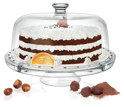 Produktbild von CreaTable, 24740, Servierbutler Transparent, Servier Set 2-tlg, Glas