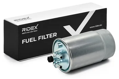 Produktbild von Kraftstofffilter RIDEX 9F0126 Dieselfilter für OPEL Corsa D Schrägheck (S07) Leitungsfilter