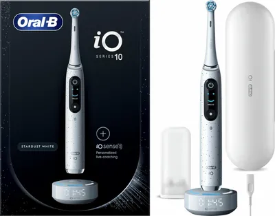 Produktbild von Oral B Elektrische Zahnbürste Zahnpflege iO 10 Power Ladekoffer Bürstenkopf Zubehör